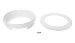 Camco 9-inch Pop-A-Plate Plastic Plate Dispenser | Ideal For Compact Spaces, RVs And Trailers | Mounts Under Cabinets Or Shelves | White (57001) -Peugeot Shop 1193ikEBCWL