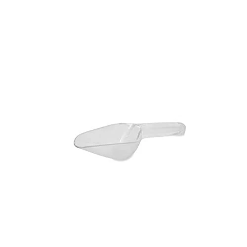 Rubbermaid Commercial Products Plastic Utility Ice Scooper, 6-ounce, Clear, Dishwasher Safe Kitchen Scoop For Weddings/Bar/Ice Bucket/Kitchen/Popcorn 1 Rubbermaid Commercial Products Plastic Utility Ice Scooper, 6-ounce, Clear, Dishwasher Safe Kitchen Scoop For Weddings/Bar/Ice Bucket/Kitchen/Popcorn