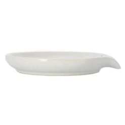 Ean Crouser 5 X 5 Glossy Ceramic Stoneware Spoon Rest (Hummingbird Watercolor)