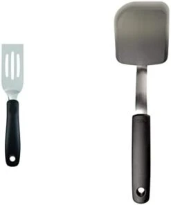 OXO Good Grips Stainless Steel Cut And Serve Turner, Black -Peugeot Shop 21213pzMCtL. AC