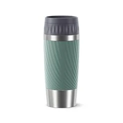 Emsa Easy Twist N2011700 Travel Mug 360 Ml Petrol Blue