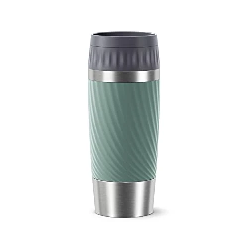 Emsa Easy Twist N2011700 Travel Mug 360 Ml Petrol Blue 1 Emsa Easy Twist N2011700 Travel Mug 360 Ml Petrol Blue