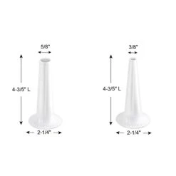 Ntree Sausage Stuffer Kit Compatible With Kitchen Plastic Food Grinder Attachment, Plus Retainer Ring, White -Peugeot Shop 213xAFg8rhL