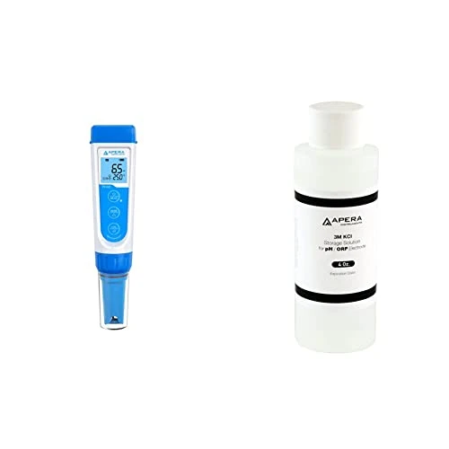 Apera Instruments AI311 Premium Series PH60 Waterproof PH Pocket Tester Kit, Replaceable Probe, ±0.01 PH Accuracy 7 Apera Instruments AI311 Premium Series PH60 Waterproof PH Pocket Tester Kit, Replaceable Probe, ±0.01 PH Accuracy - Image 7