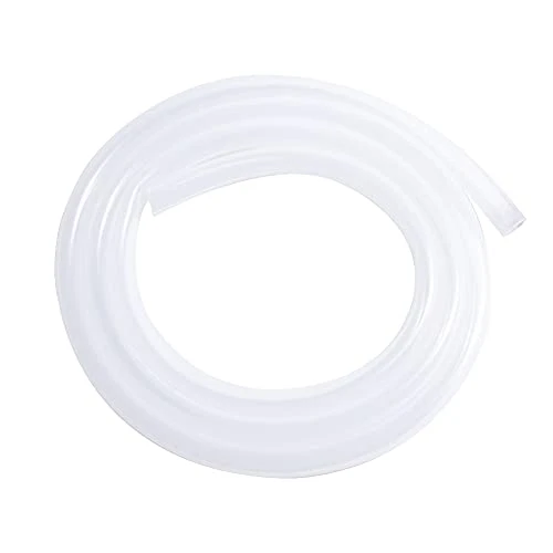 1/2" ID X 5/8" OD Silicone Tubing, Food Grade High Temp Tube Hose For Home Brewing, Beer Line, Kegerator, Wine Making Air Line By Proper Pour (10Ft) 1 1/2" ID X 5/8" OD Silicone Tubing, Food Grade High Temp Tube Hose For Home Brewing, Beer Line, Kegerator, Wine Making Air Line By Proper Pour (10Ft)