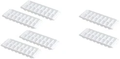 Easy Release White Ice Cube Tray, 16 Cube Trays (Pack Of 4) (4 Pack - 64 Cubes) 11 Easy Release White Ice Cube Tray, 16 Cube Trays (Pack Of 4) (4 Pack - 64 Cubes) -Peugeot Shop 219vRVd0HrL. AC