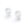 6227COM Porcelain Egg Cup, 2.5 X 2 X 1.75 Inches, White