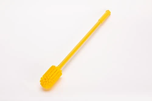 SPARTA 40006C04 Polyester Multi-Purpose Valve Brush, Fitting Brush, Round Brush With Polyester Bristles, Color Coded For Commercial Cleaning, Kitchen, 30 Inches, Yellow, (Pack Of 6) 2 SPARTA 40006C04 Polyester Multi-Purpose Valve Brush, Fitting Brush, Round Brush With Polyester Bristles, Color Coded For Commercial Cleaning, Kitchen, 30 Inches, Yellow, (Pack Of 6) - Image 2