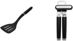 KitchenAid Classic Slotted Turner, One Size, Black 2, 13.66-Inch & Classic Multifunction Can Opener/Bottle Opener, 8.34-Inch, Black 24 KitchenAid Classic Slotted Turner, One Size, Black 2, 13.66-Inch & Classic Multifunction Can Opener/Bottle Opener, 8.34-Inch, Black -Peugeot Shop 21EEm7Q4uqL. AC