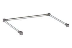 Open Base Work Table Bracing - 24 X 36 Inch Table Stabilizing Leg Cross Braces - Fits Commercial Food Prep Stainless Steel Or Maple Wood Worktable By DuraSteel -Peugeot Shop 21EVe96eRSL