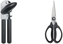 OXO Good Grips Multi-Purpose Kitchen And Herbs Scissors & Good Grips Soft-Handled Manual Can Opener -Peugeot Shop 21EwWAFzofL. AC 1