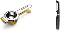 KitchenAid Citrus Squeezer, Standard, Yellow & Classic Multifunction Can Opener / Bottle Opener, 8.34-Inch, Black -Peugeot Shop 21G5x6WBdUL. AC