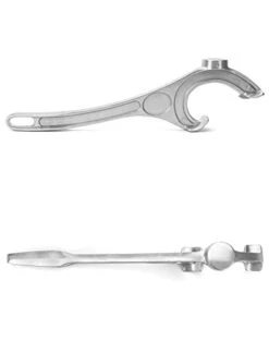 Aluminum Bucket Opener, 14" Long Barrel Pail Opener Bucket Lid Remover Tool, Silver, 1 Pack -Peugeot Shop 21JyT9j7iWL