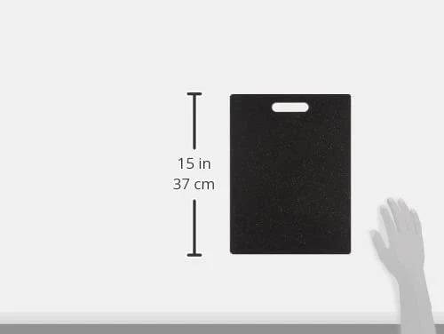 Grippboard Cutting Board With Non-Slip Feet, 11 By 14.5 Inches, Dark Granite Pattern And Black 3 Grippboard Cutting Board With Non-Slip Feet, 11 By 14.5 Inches, Dark Granite Pattern And Black - Image 3