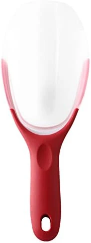 Magnetic Ice Scoop, Contoured Translucent Flexi-Plastic With Soft Grip Handle For Ice, Flour, Rice, Popcorn, Pet Food, Black 8 Magnetic Ice Scoop, Contoured Translucent Flexi-Plastic With Soft Grip Handle For Ice, Flour, Rice, Popcorn, Pet Food, Black - Image 8