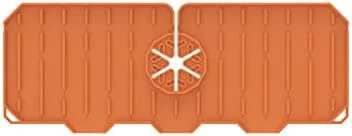 Faucet Mat For Kitchen Sink,Splash Guard Silicone Faucet Water Catcher Sink Mat,Rubber Drying Mat For Kitchen & Bathroom RV Countertop Drip Protector (Black) 8 Faucet Mat For Kitchen Sink,Splash Guard Silicone Faucet Water Catcher Sink Mat,Rubber Drying Mat For Kitchen & Bathroom RV Countertop Drip Protector (Black) - Image 8