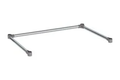 Open Base Work Table Bracing - 24 X 36 Inch Table Stabilizing Leg Cross Braces - Fits Commercial Food Prep Stainless Steel Or Maple Wood Worktable By DuraSteel -Peugeot Shop 21QYLM7ynXL