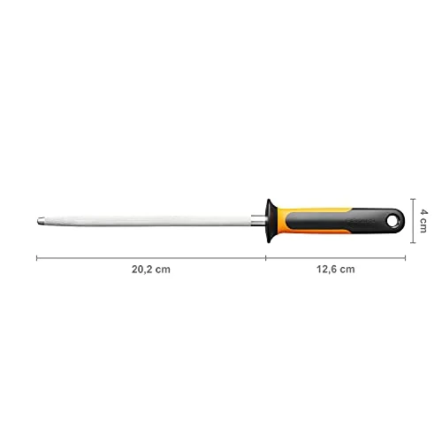 Fiskars Sharpening Steel, Functional Form, For Sharpening Knives And Scissors, Length 33 Cm, 1057549 5 Fiskars Sharpening Steel, Functional Form, For Sharpening Knives And Scissors, Length 33 Cm, 1057549 - Image 5