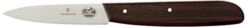 Victorinox 3.25 Inch Rosewood Paring Knife With Straight Edge, Spear Point, Large Handle, 3.25"