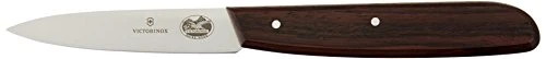 Victorinox 3.25 Inch Rosewood Paring Knife With Straight Edge, Spear Point, Large Handle, 3.25" 1 Victorinox 3.25 Inch Rosewood Paring Knife With Straight Edge, Spear Point, Large Handle, 3.25"