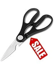 Premium Kitchen Shears, Ultra Sharp Heavy Duty Stainless Steel Kitchen Scissors