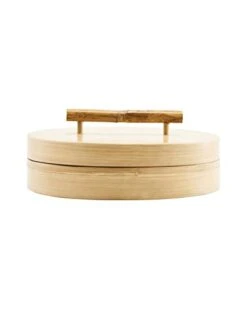 Vm0212 Storage With Lid Bamboo
