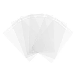 9” Graphite Acrylic Roll Stand With 6 4 ½” X 6 ½” Double-Sided 8-Guage Clear Vinyl Menu Roll Pockets (12 Pack), (ROLLSTANDPACK GRAPHITE) -Peugeot Shop 21WP1dWo17L