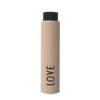 Design Letters TAKE Care Dispenser, Love (Nude) - Hand Sanitizer Dispenser For Refill, Bag-Size Dispenser, A Must-Have On The Go Or For Travels, Available In Fashionable Colors, 20 Ml