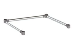 Open Base Work Table Bracing - 24 X 36 Inch Table Stabilizing Leg Cross Braces - Fits Commercial Food Prep Stainless Steel Or Maple Wood Worktable By DuraSteel -Peugeot Shop 21XmuoCu73L