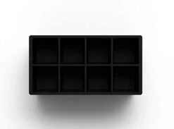 Glacio Ice Cube Trays Silicone - Large Ice Tray Molds For Making 8 Giant Ice Cubes For Whiskey - 2 Pack -Peugeot Shop 21YNoHgpA0L