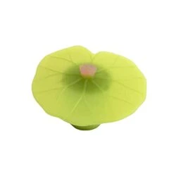 Silicone Lilypad Wine Cork, 2.1, Green Lily Pad