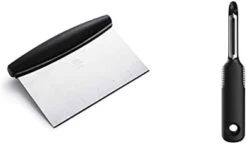 OXO Good Grips Stainless Steel Scraper & Chopper & Good Grips Swivel Peeler -Peugeot Shop 21aLiWSpqjL. AC