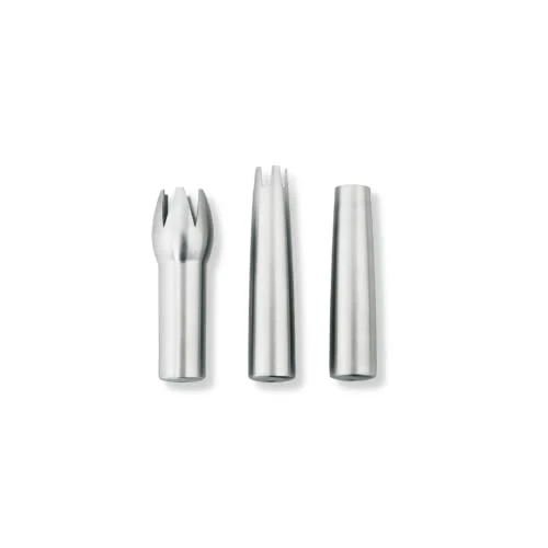 Heavy Duty Presentation Decorator Tips For ISi Gourmet Whippers, Set Of 3, Stainless Steel 1 Heavy Duty Presentation Decorator Tips For ISi Gourmet Whippers, Set Of 3, Stainless Steel