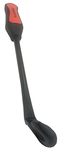 Sluice Fox Prospecting Crevice Tool; Huntley Style Spoon Scoop Scraping Tool For Gold Panning Kits; 11 Inch Heavy Duty Scraping Pry Bar With Paydirt Spoon Tip 4 Sluice Fox Prospecting Crevice Tool; Huntley Style Spoon Scoop Scraping Tool For Gold Panning Kits; 11 Inch Heavy Duty Scraping Pry Bar With Paydirt Spoon Tip - Image 4