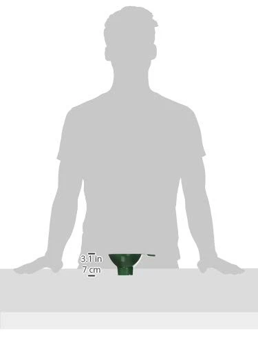 Canning Wide Mouth Plastic Funnel, Green, 4.75in/12cm 4 Canning Wide Mouth Plastic Funnel, Green, 4.75in/12cm - Image 4
