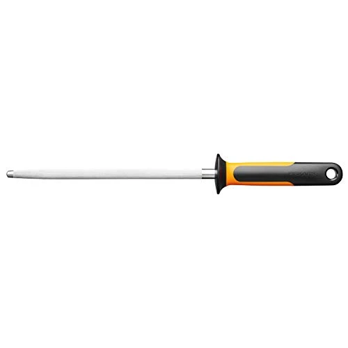 Fiskars Sharpening Steel, Functional Form, For Sharpening Knives And Scissors, Length 33 Cm, 1057549 1 Fiskars Sharpening Steel, Functional Form, For Sharpening Knives And Scissors, Length 33 Cm, 1057549