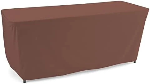 Convertible Polyester Table Cloth, 8' To 6' - Kelly Green (CVL8KG) 4 Convertible Polyester Table Cloth, 8' To 6' - Kelly Green (CVL8KG) - Image 4