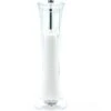 Verona 9.6 Inch Clear Acrylic Salt Mill With Adjustable Ceramic Grinder, Made In Italy