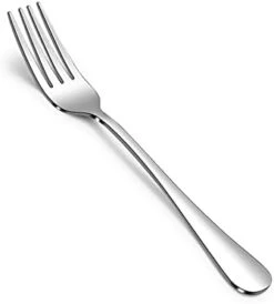 LAT 12-Piece Teaspoons Pack, Food-Grade Stainless Steel Dessert Spoon Set Of 12 (Silver 6.7 Inches) -Peugeot Shop 21nZsQRT9ML. AC