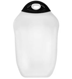 Chop & Scoop Cutting Board, 6.5 By 10.5 Inches, White With Black Handle