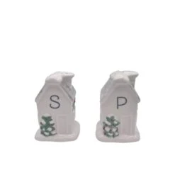 Christmas House Salt & Pepper Shaker Kitchen Decor Collection Salt And Pepper Bottle Set Of 2