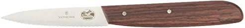 Victorinox 3.25 Inch Rosewood Paring Knife With Straight Edge, Spear Point, Large Handle, 3.25" 2 Victorinox 3.25 Inch Rosewood Paring Knife With Straight Edge, Spear Point, Large Handle, 3.25" - Image 2