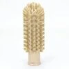 PARTA 45002EC25 Plastic Multi-Purpose Valve Brush, Pipe Brush, Round Brush With Polyester Bristles, Color Coded For Commercial Cleaning, Kitchen, Restaurant, Bathroom, 5.7 X 2 X 5.7 Inches, Tan