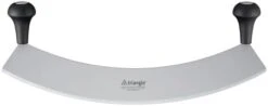 Triangle Mincing Knife XL - 14” Tempered Stainless Steel Curved Blade - Mezzaluna Knife & Pizza Cutter - Anti-Slip, Ergonomic Handles - Made In Germany -Peugeot Shop 21sc0UonCkL. AC