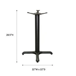 Dining Height Metal Restaurant Table Base 22Wx22Dx28.5H | Our Cast Iron Table Base Is Perfect For Restaurants, Coffee Shops, Lounge Areas, Home And More | THT203-22 Made In North America 9 Dining Height Metal Restaurant Table Base 22Wx22Dx28.5H | Our Cast Iron Table Base Is Perfect For Restaurants, Coffee Shops, Lounge Areas, Home And More | THT203-22 Made In North America -Peugeot Shop 21tCu1AQPmS