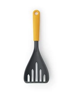 Brabantia Tasty+ Potato Masher Plus Spoon, Honey Yellow