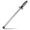 Diamond Carbon Knife Sharpener Steel- Professional Knife Sharpener Honing Rod For Kitchen, Home Or Hunting, 12 Inch