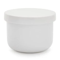 Porcelain Salt Keeper, White