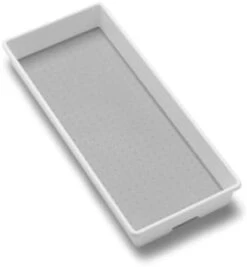 Madesmart 15" X 6" Plastic Multipurpose Storage Organizer Bin For Drawers, Low-Profile Storage Bin Home Organizer, Carbon -Peugeot Shop 21vpLHERrEL. AC