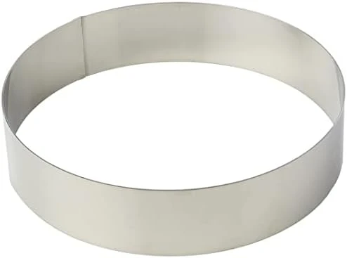 De Buyer 3989.07 Stainless Steel Individual Ring 4.5 Cm / 7 Cm 5 De Buyer 3989.07 Stainless Steel Individual Ring 4.5 Cm / 7 Cm - Image 5